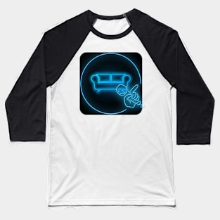 LRC LOGO Blue Baseball T-Shirt